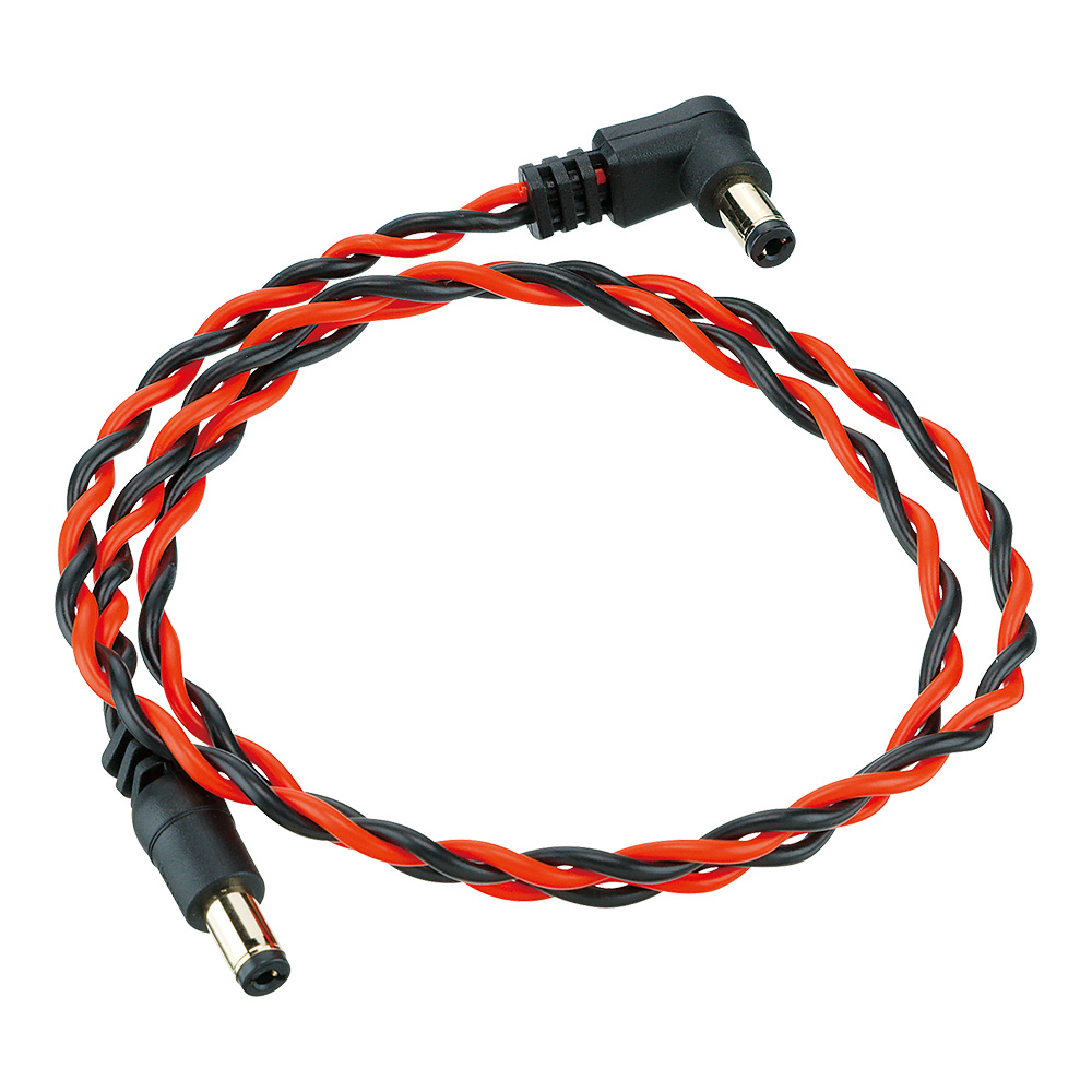 Ibanez <br>DCT24-BNR (Black & Neon Red) [Twisted-pair DC Cable]