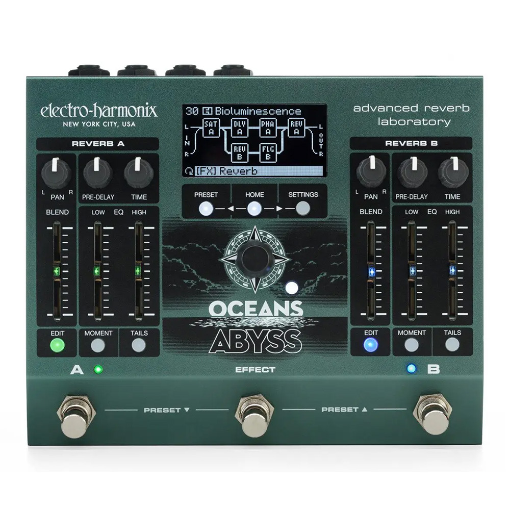 electro-harmonix <br>OCEANS ABYSS