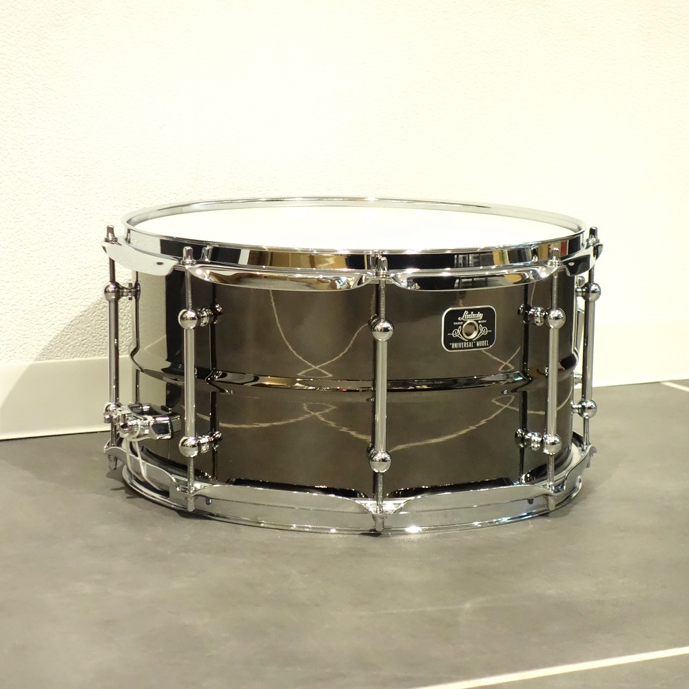 Ludwig <br>LU0713C 13x7 UNIVERSAL "Black to Black" Brass Snare