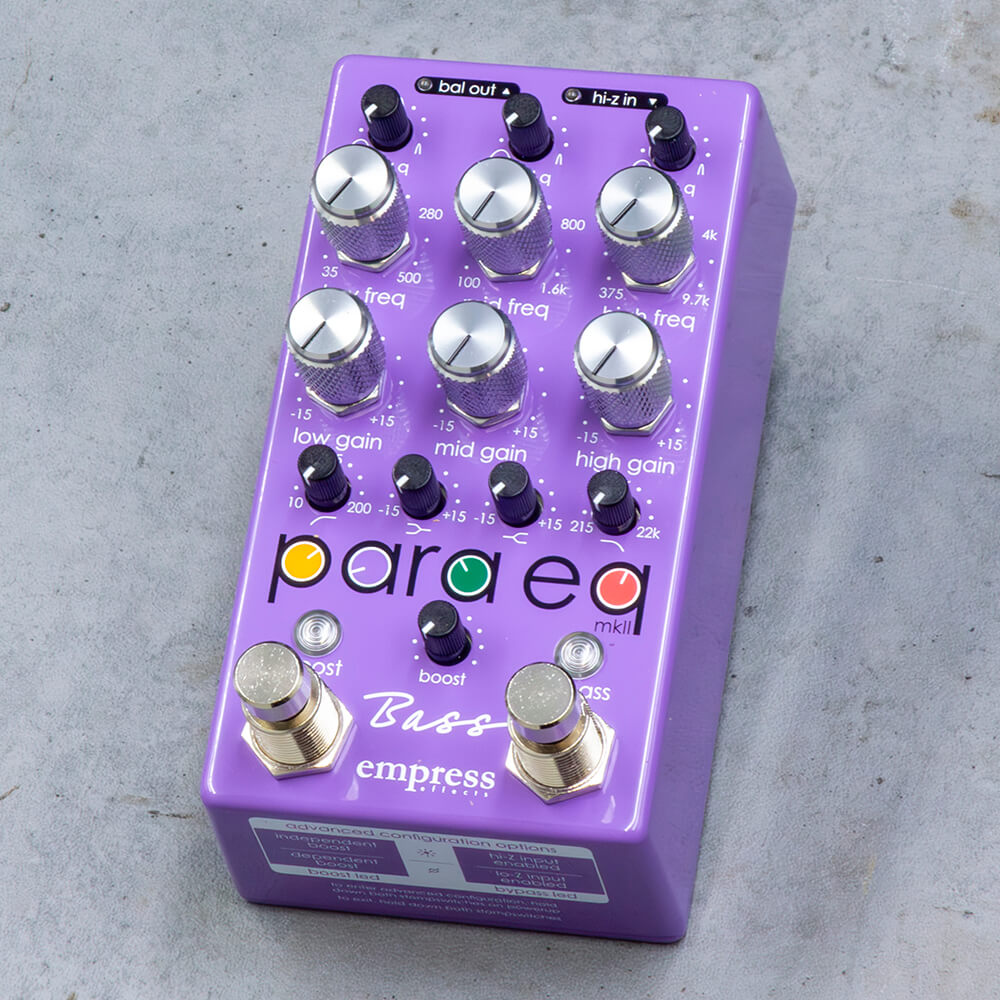 Empress Effects <br>Bass ParaEQ