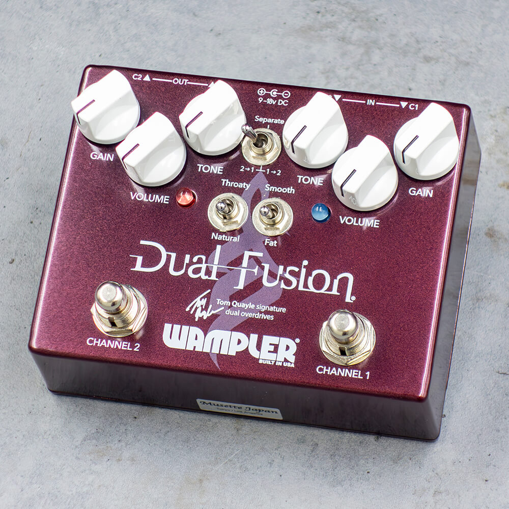 Wampler Pedals <br>Dual Fusion [Tom Quayle Signature]