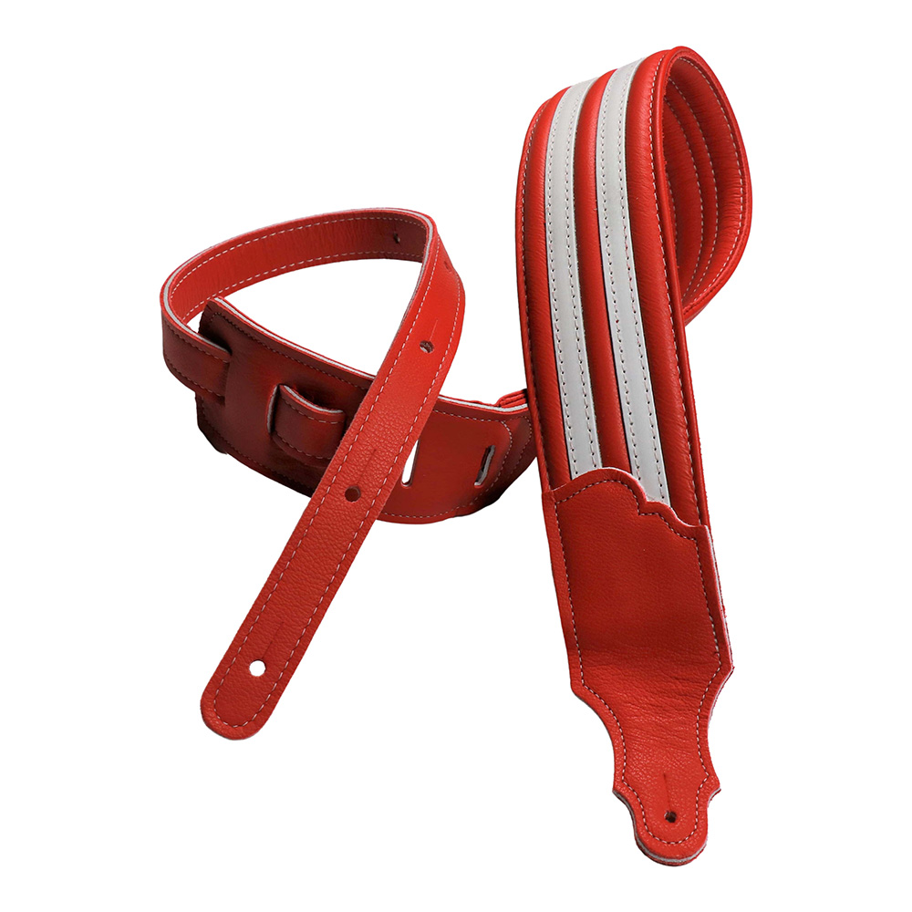Franklin <br>HR-R-W [Hot Rod Padded Guitar Strap - Candy Apple Red]
