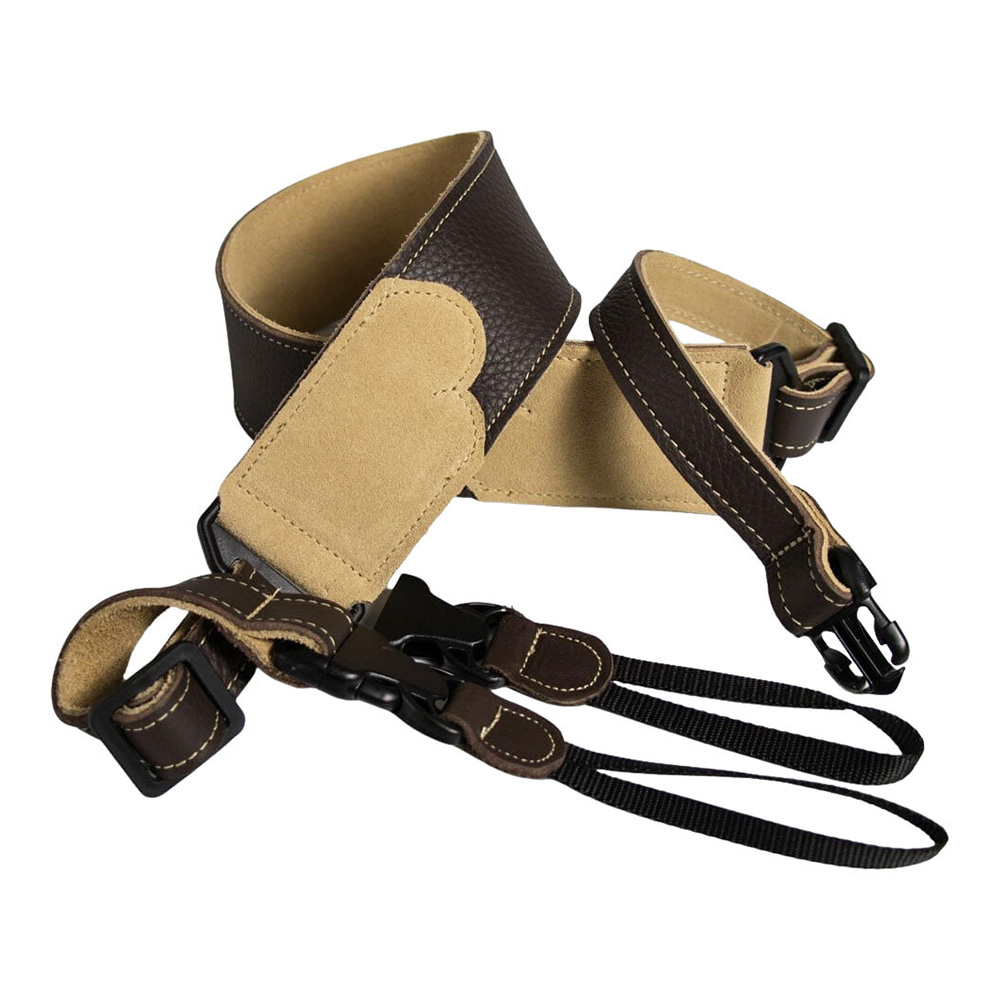Franklin <br>BJ-CH [Quick Release Glove Leather Banjo Strap - Chocolate]