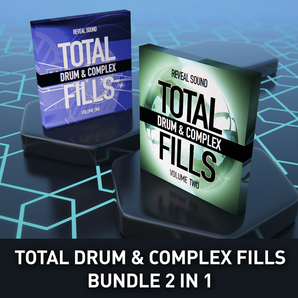 Reveal Sound <br>Total Drum & Complex Fills Bundle 2 IN 1