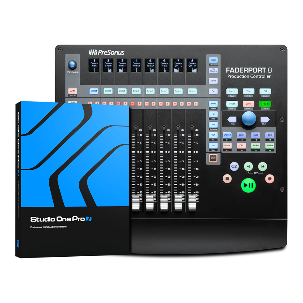 PreSonus <br>FaderPort 8 DAW Controller