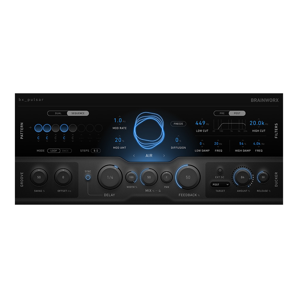 Plugin Alliance <br>Brainworx bx_pulsar