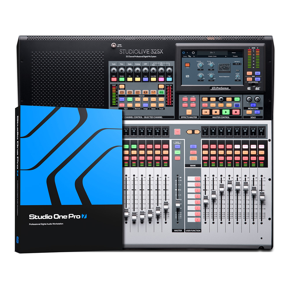 PreSonus <br>StudioLive Series III 32SX Digital Console Mixer