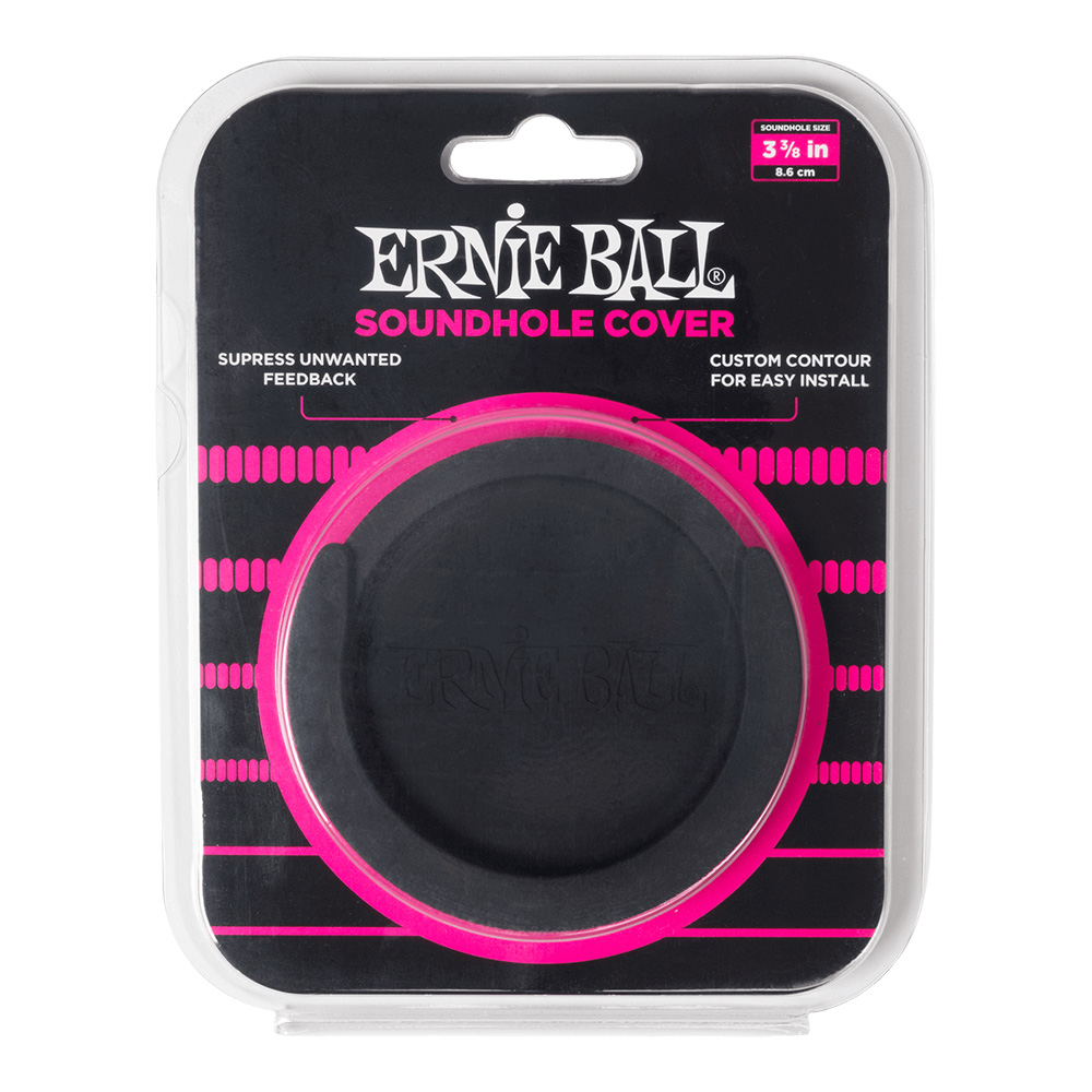 ERNIE BALL <br>#9630 Acoustic Soundhole Cover 3-3/8" (8.6cm)	