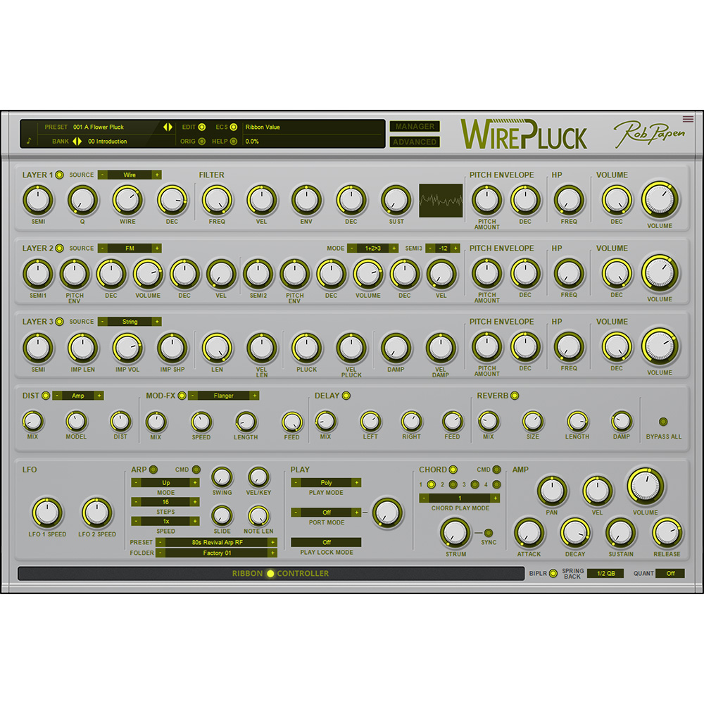 Rob Papen <br>WirePluck