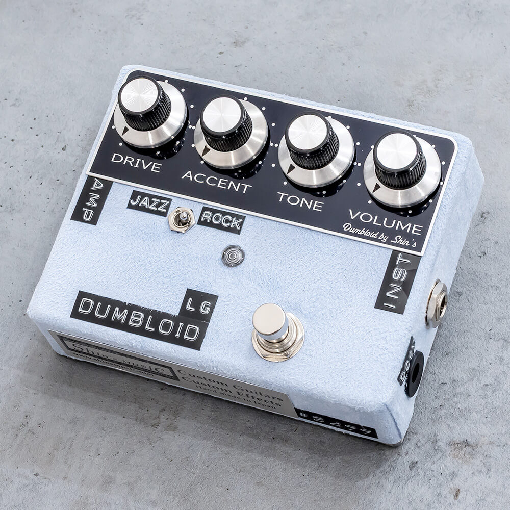 Shin's Music <br>Dumbloid Lo-Gain Special Sky Blue Suede / Black Panel