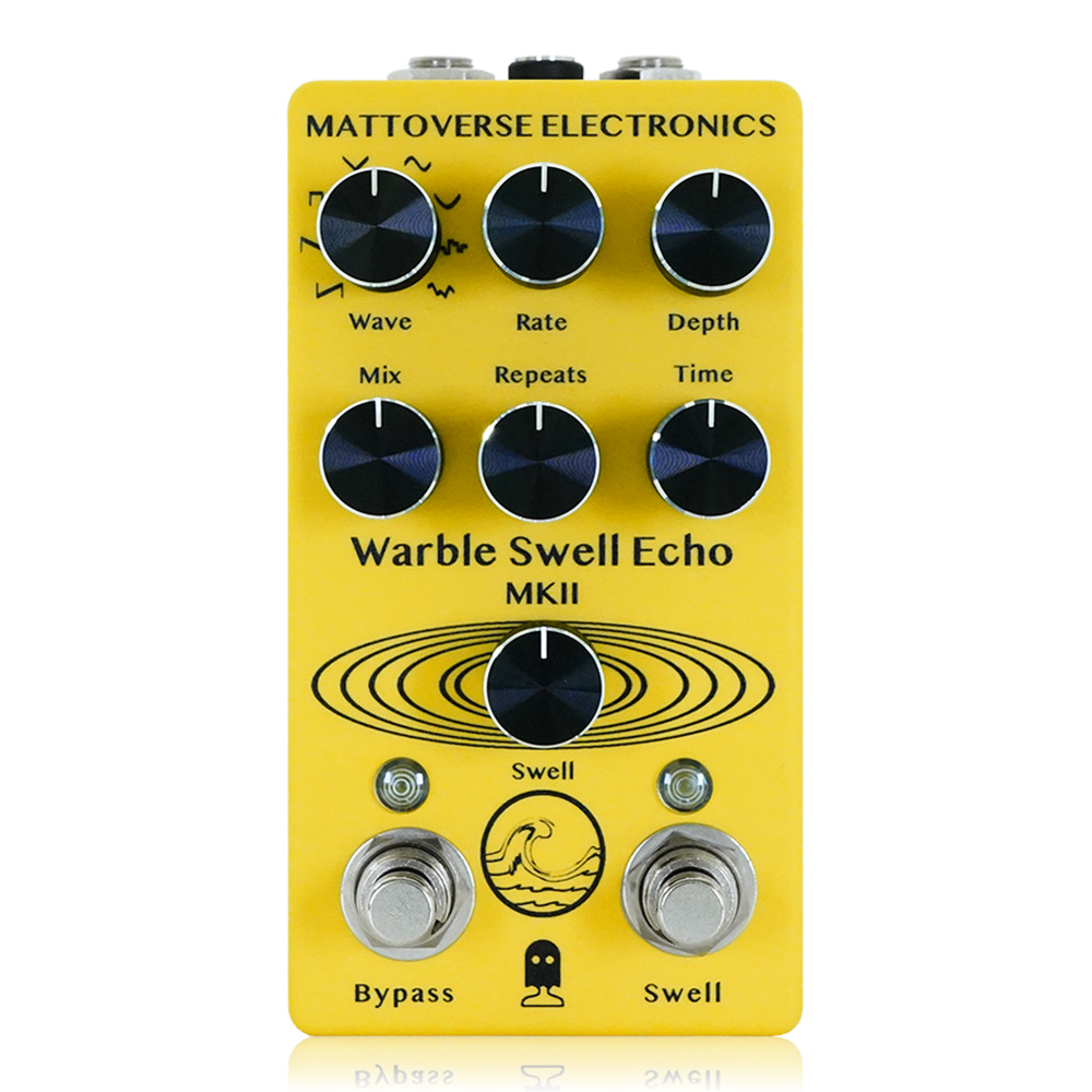 Mattoverse Electronics <br>Warble Swell Echo MKII Yellow