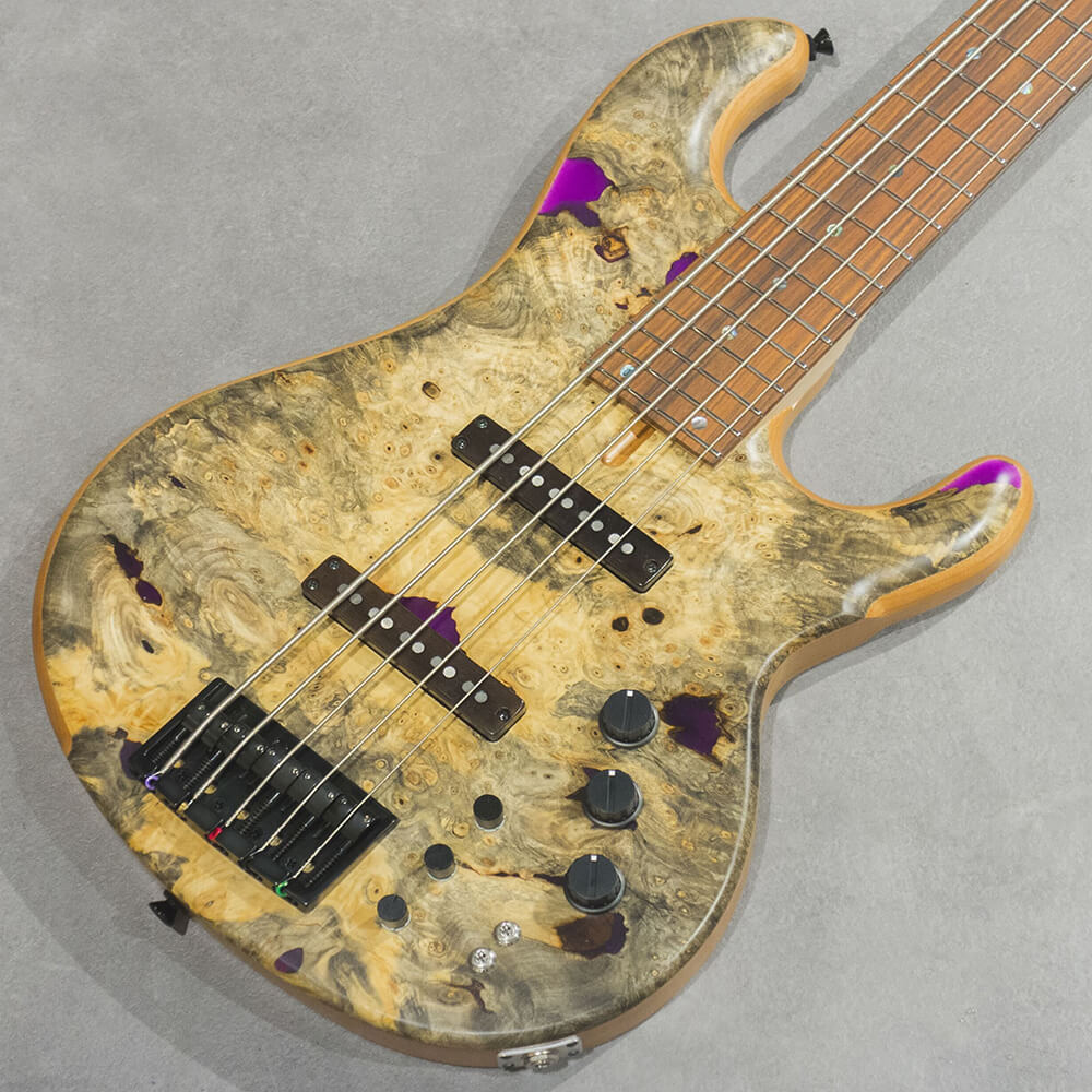 dragonfly <br>CS5/345 Custom Buckeye Burl/Alder Purple Resin
