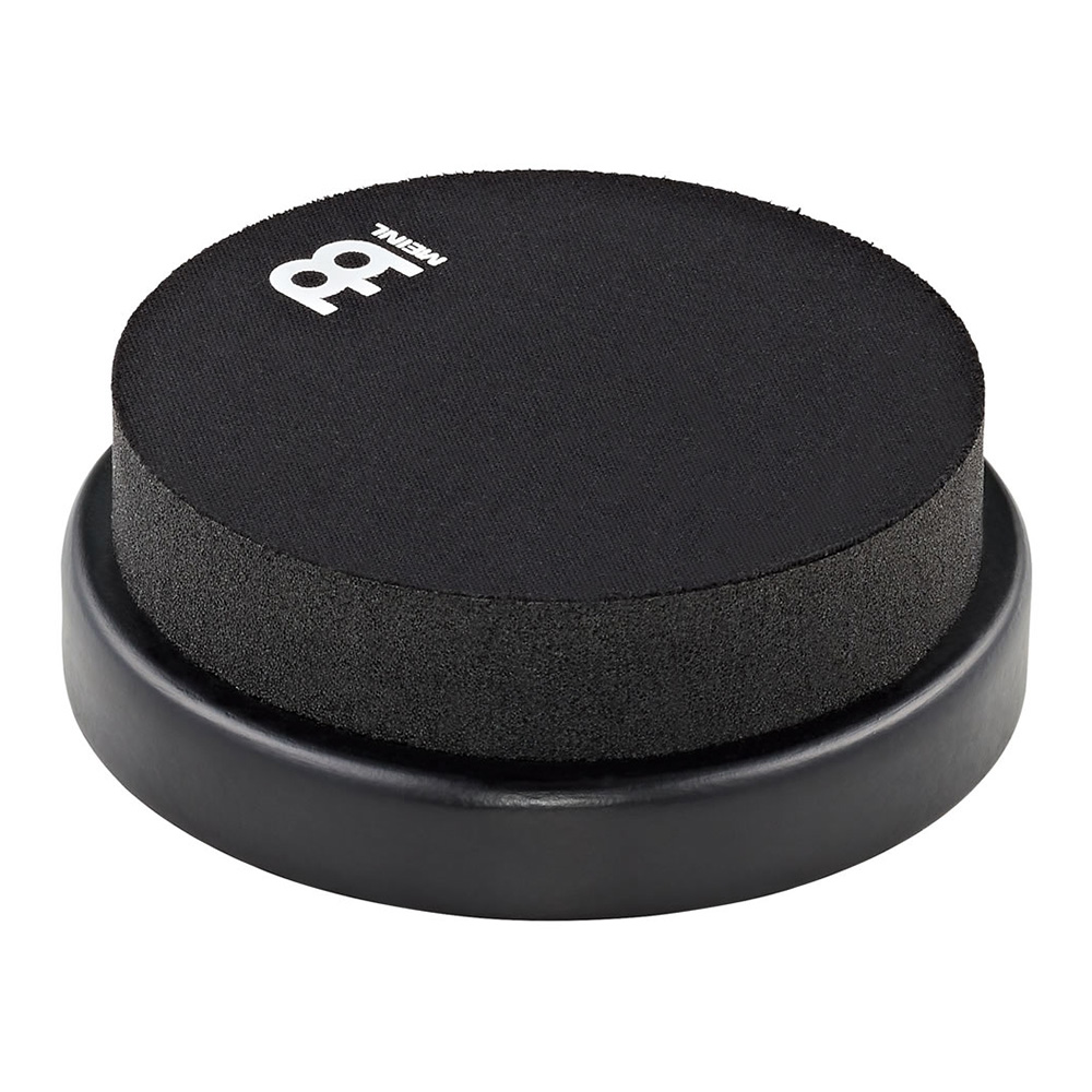 MEINL <br>4" Marshmallow Practice Pad, Black [MMP4BK]