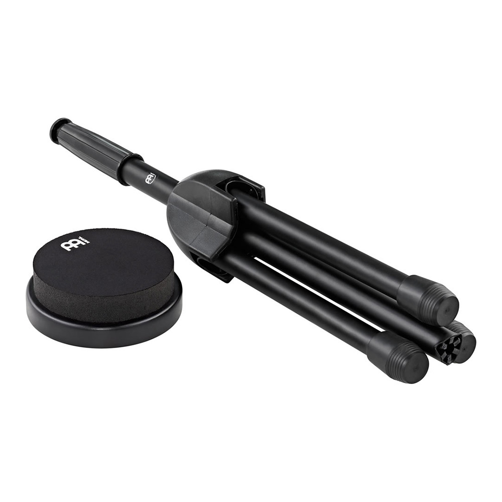 MEINL <br>4" Marshmallow Pad Set with Practice Pad Stand [MMP4BK-MPPS]