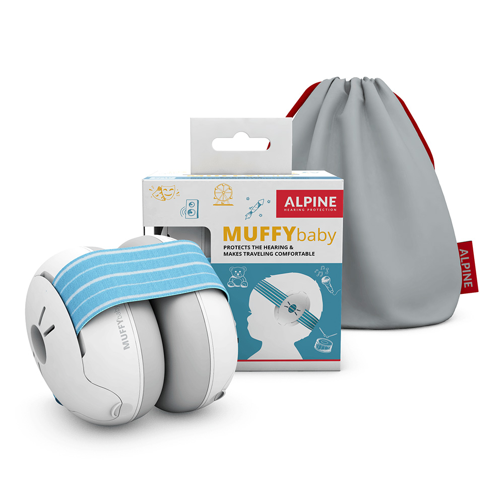 ALPINE HEARING PROTECTION <br>MUFFY BABY CLASSIC (Blue)