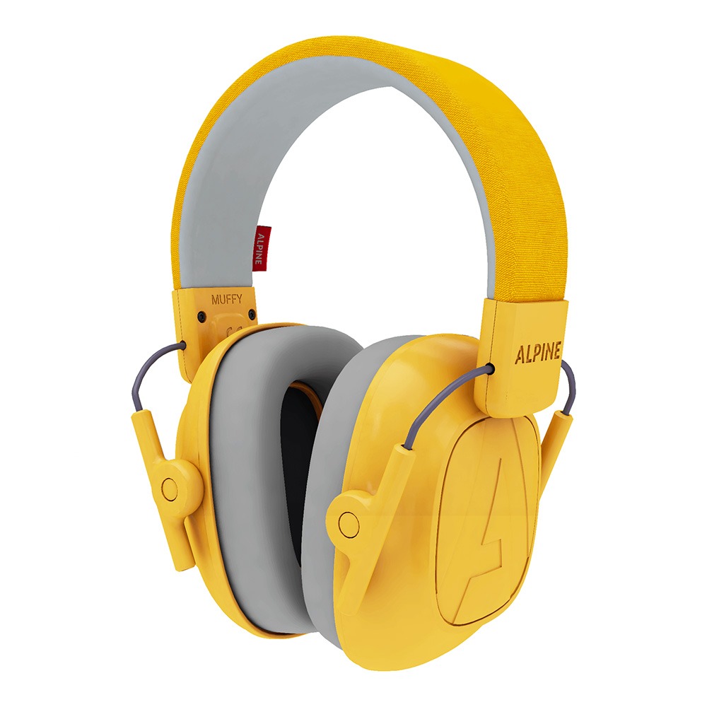 ALPINE HEARING PROTECTION <br>MUFFY KIDS (Yellow)