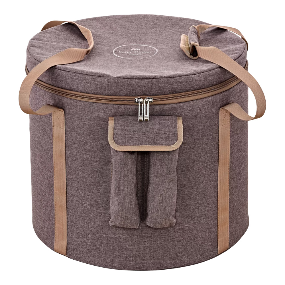 MEINL Sonic Energy <br>16" Crystal Singing Bowl Bag, for 15" & 16" bowls, Brown [CSBB16BR]