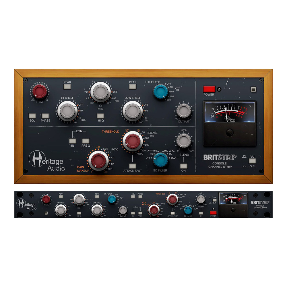 Heritage Audio <br>BritStrip Console Channel Strip