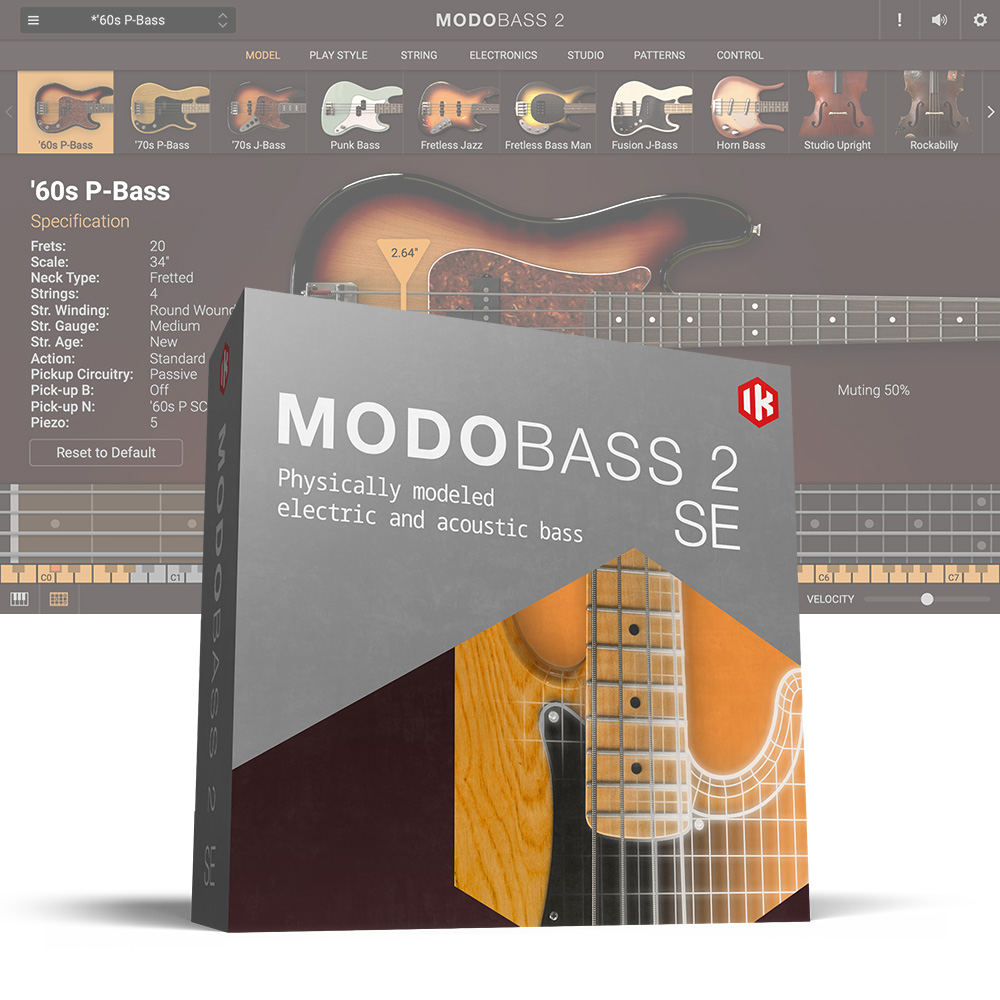 IK Multimedia <br>MODO BASS 2 SE