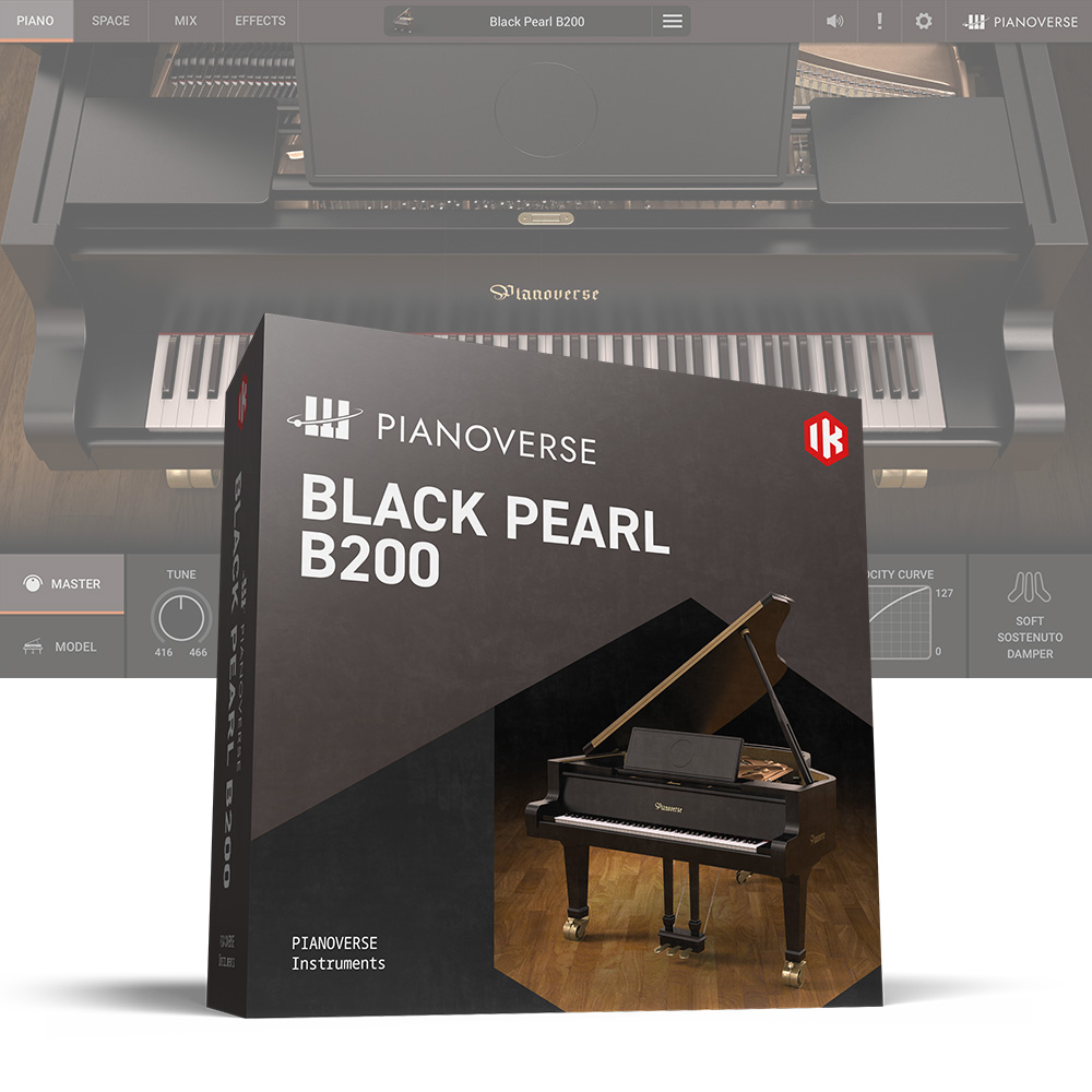 IK Multimedia <br>Pianoverse Black Pearl B200