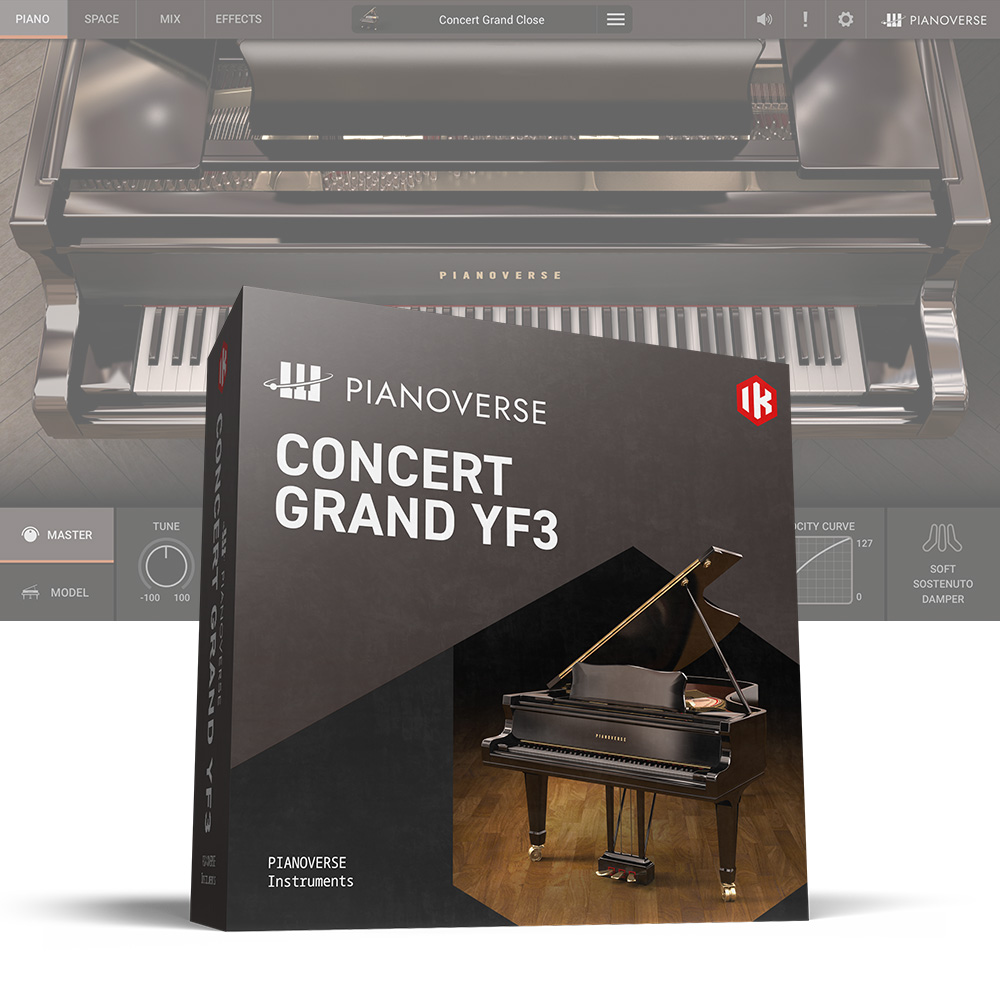 IK Multimedia <br>Pianoverse Concert Grand YF3