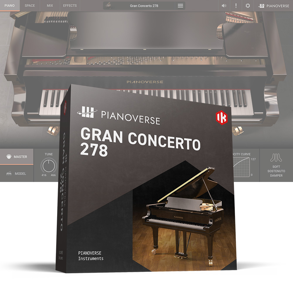 IK Multimedia <br>Pianoverse Gran Concerto 278