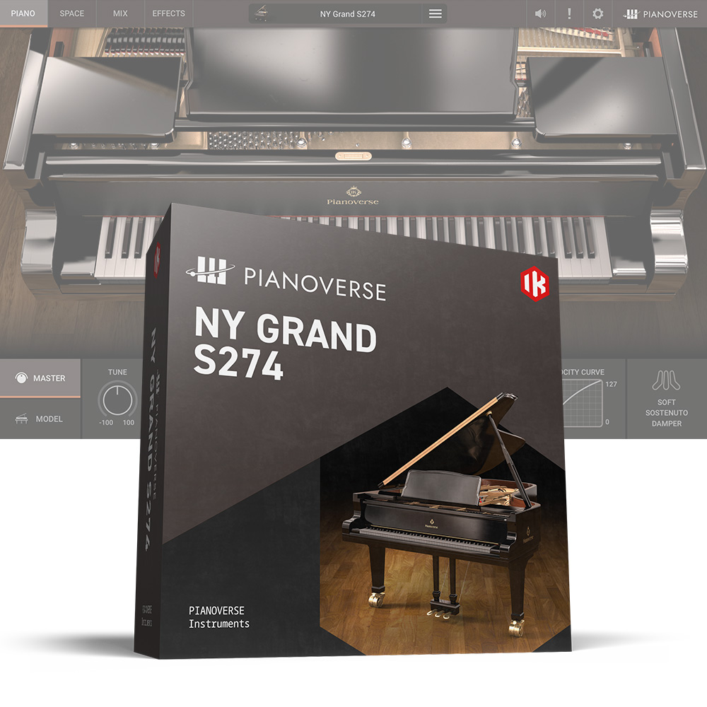 その他 AD:PIANO 2 IK Multimedia Pianoverse NY Grand S274｜ミュージックランドKEY