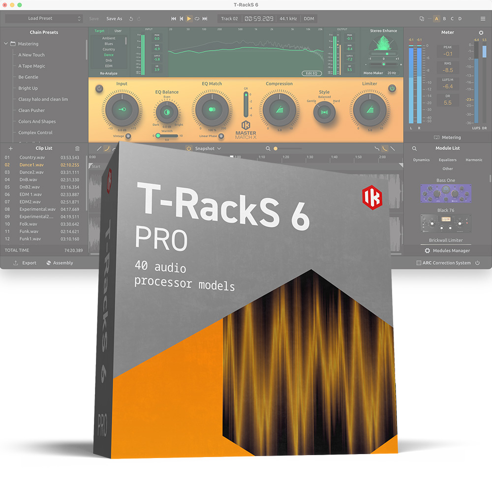 IK Multimedia <br>T-RackS 6 PRO