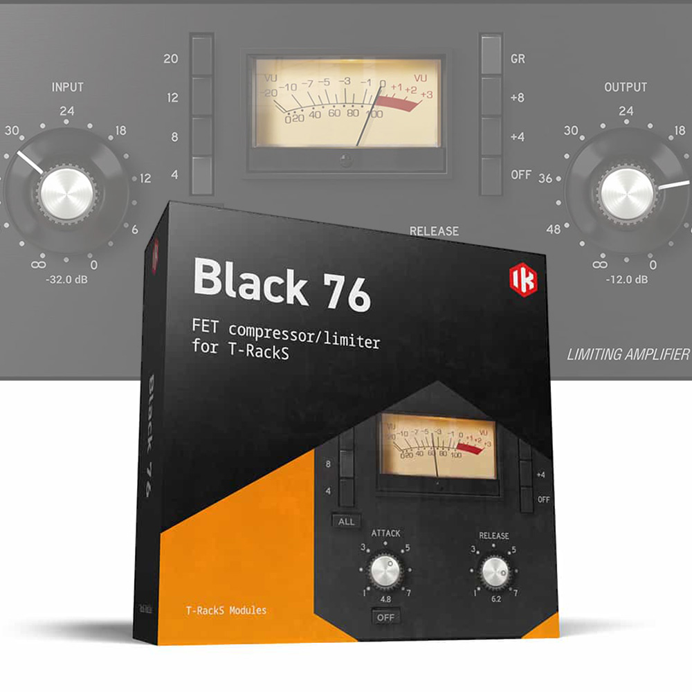 IK Multimedia <br>T-RackS Black 76 Limiting Amplifier