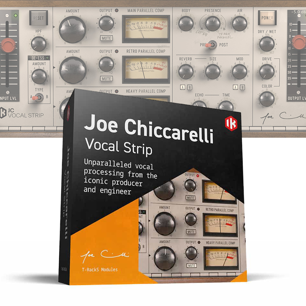 IK Multimedia <br>T-RackS Joe Chiccarelli Vocal Strip