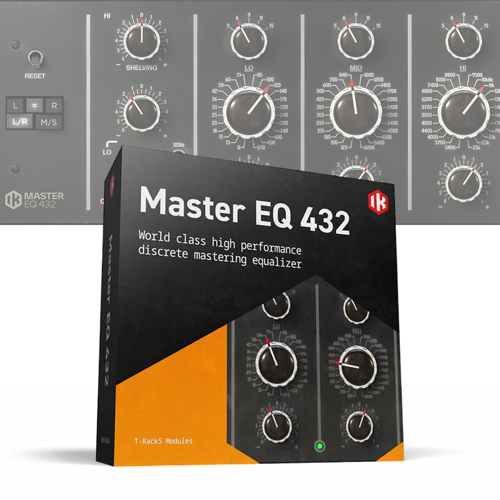 IK Multimedia <br>T-RackS Master EQ 432