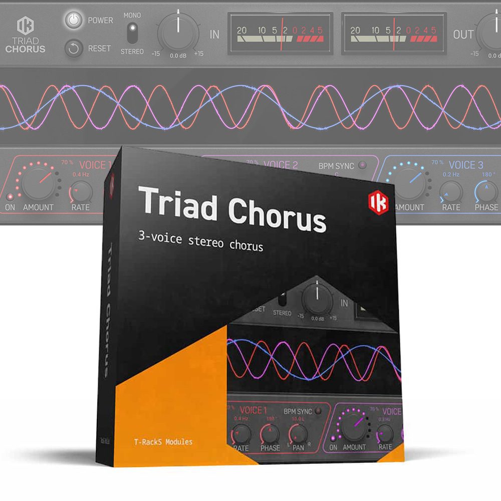 IK Multimedia <br>T-RackS Triad Chorus