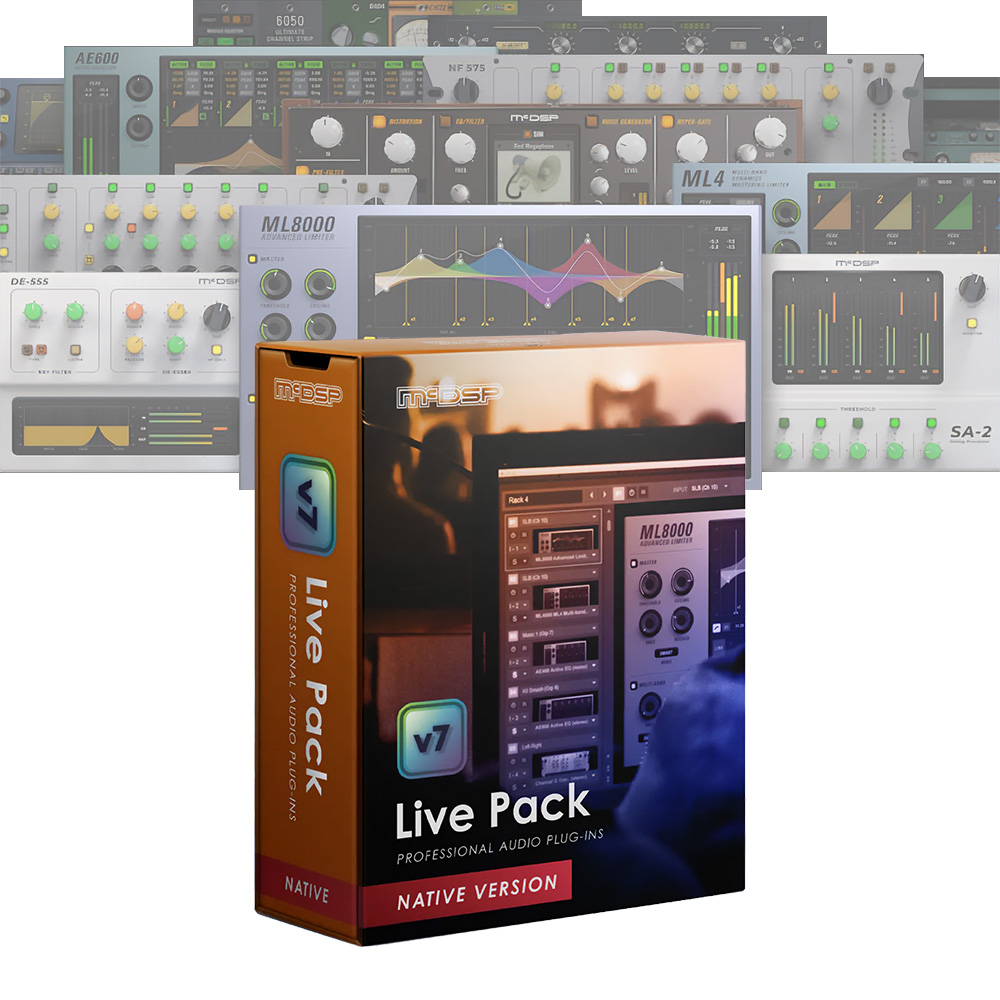 McDSP <br>Live Pack II Native v7