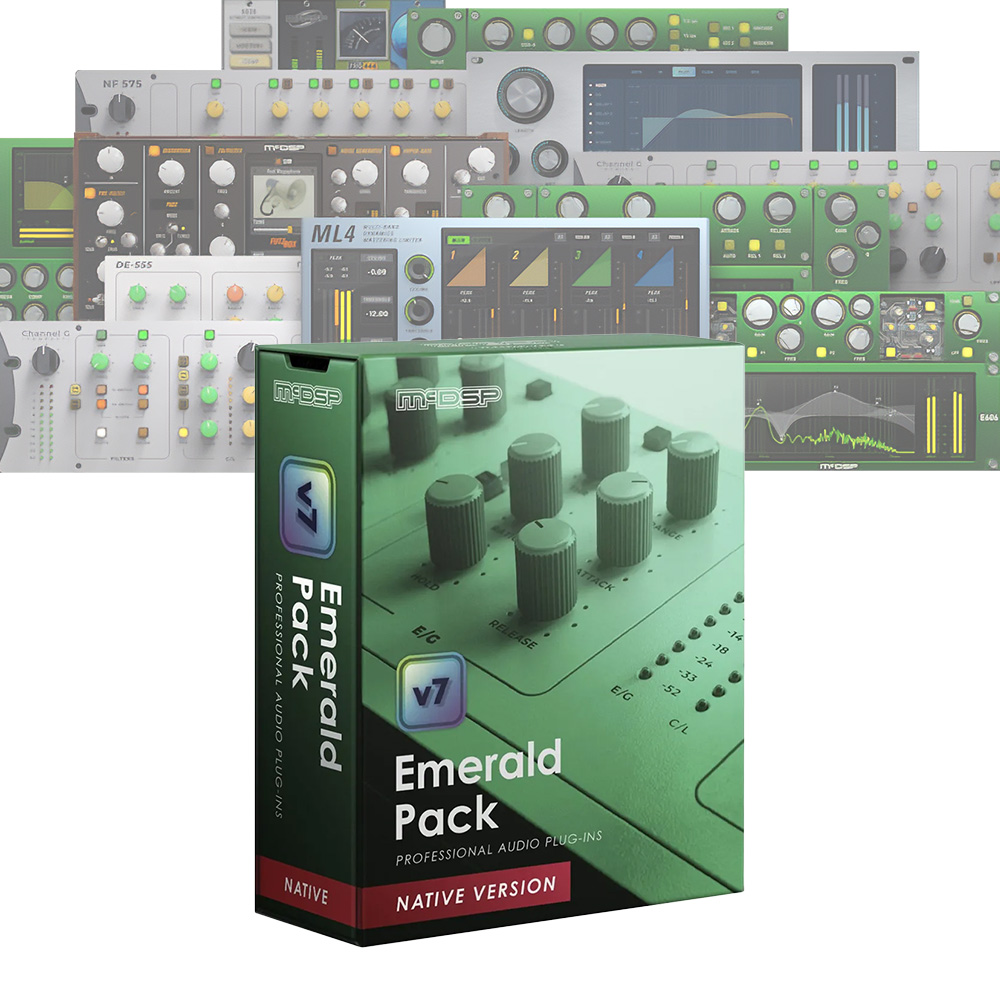 McDSP <br>Emerald Pack Native v7
