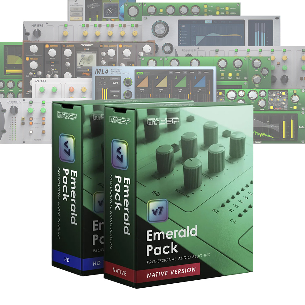McDSP <br>Emerald Pack HD v7