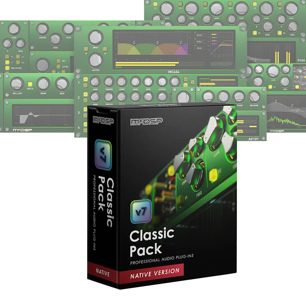 McDSP <br>Classic Pack Native v7