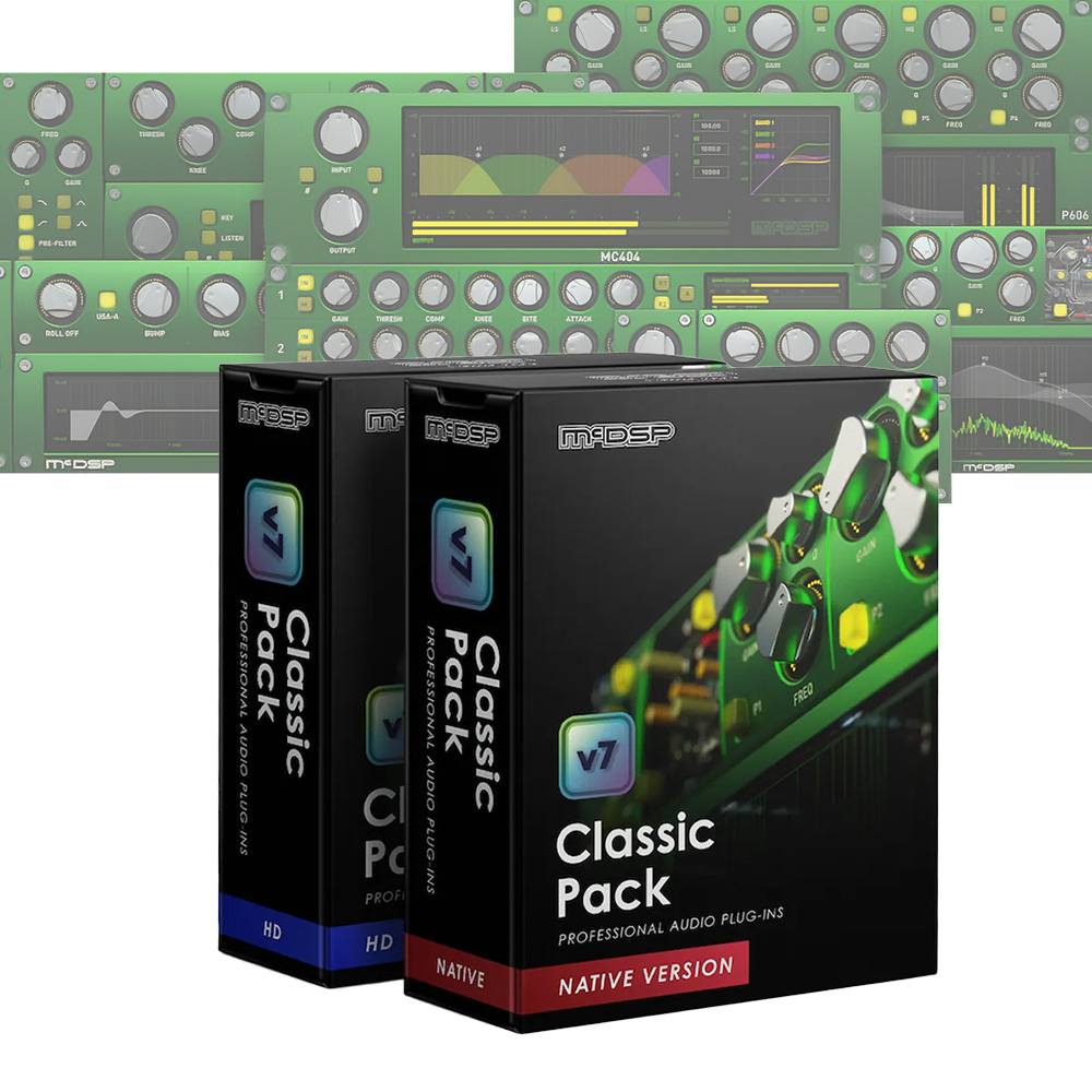 McDSP <br>Classic Pack HD v7