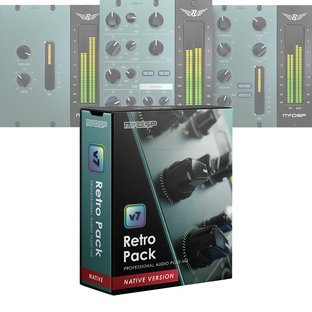 McDSP <br>Retro Pack Native v7
