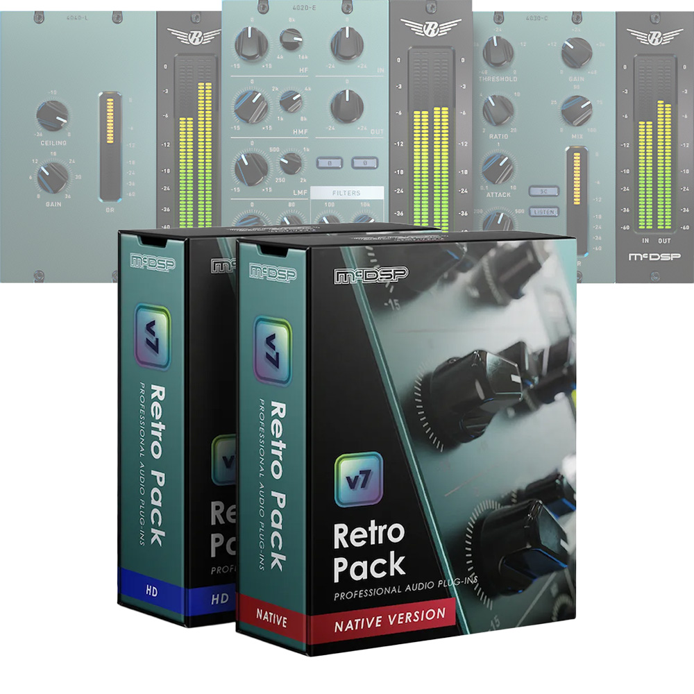 McDSP <br>Retro Pack HD v7
