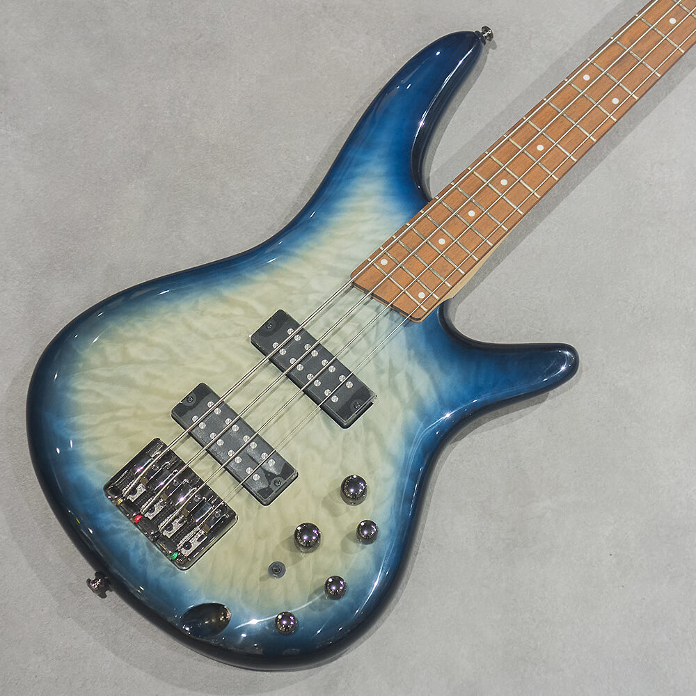 Ibanez <br>SR Standard SR400EQM-SCB (Stained Cosmic Blue Starburst)