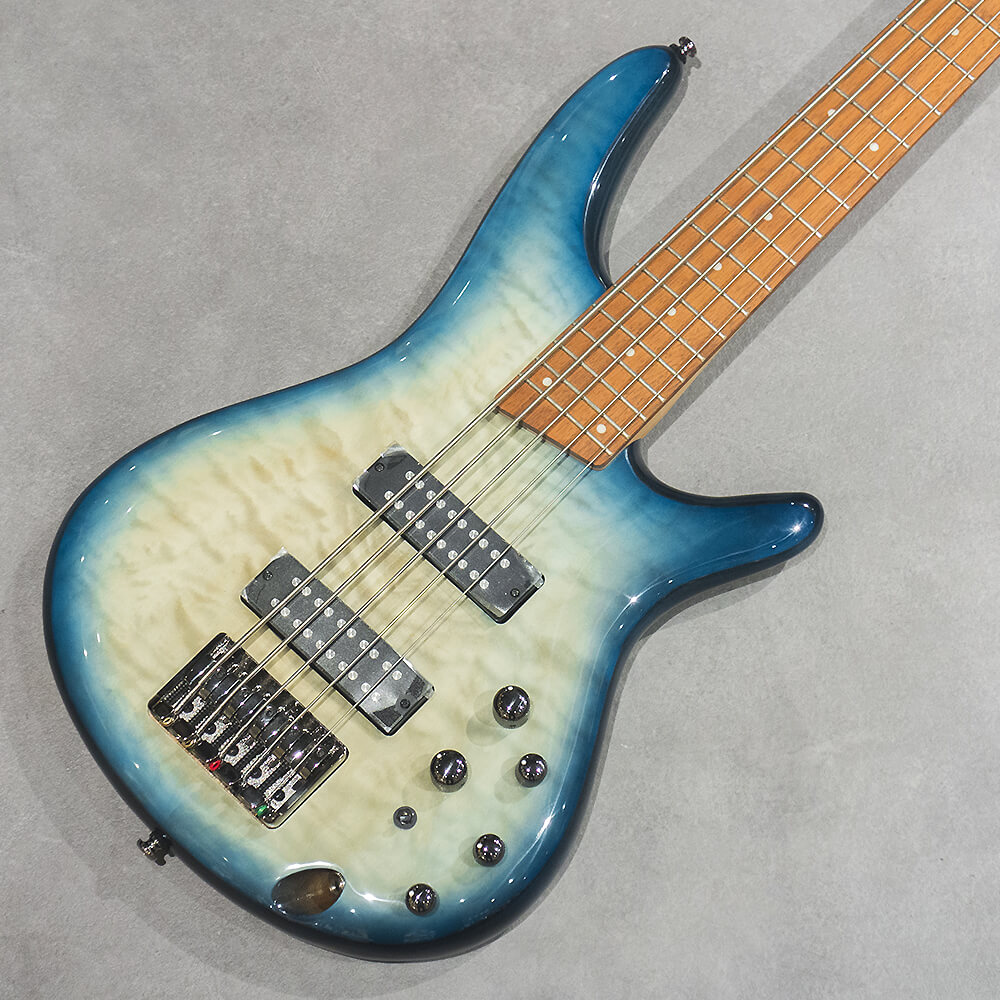 Ibanez <br>SR Standard SR405EQM-SCB (Stained Cosmic Blue Starburst)