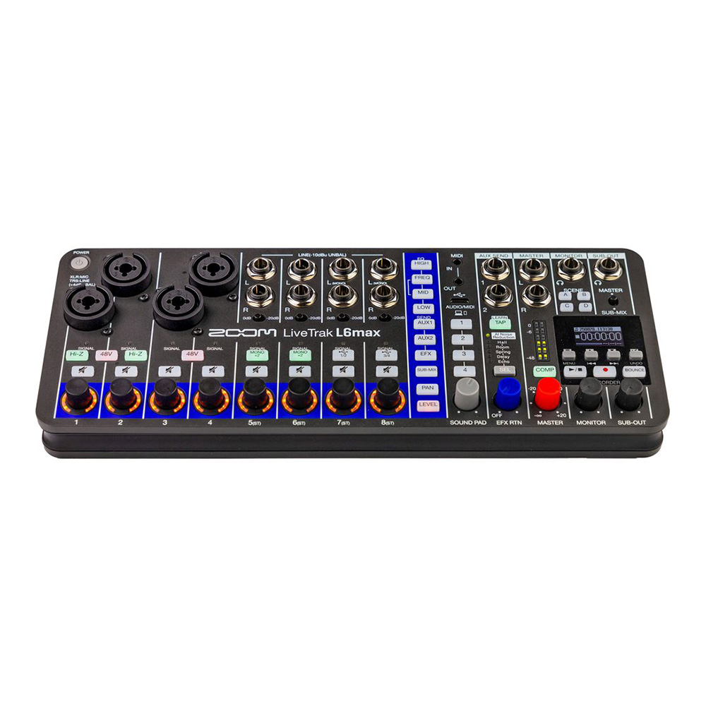 ZOOM <br>LiveTrak L6max