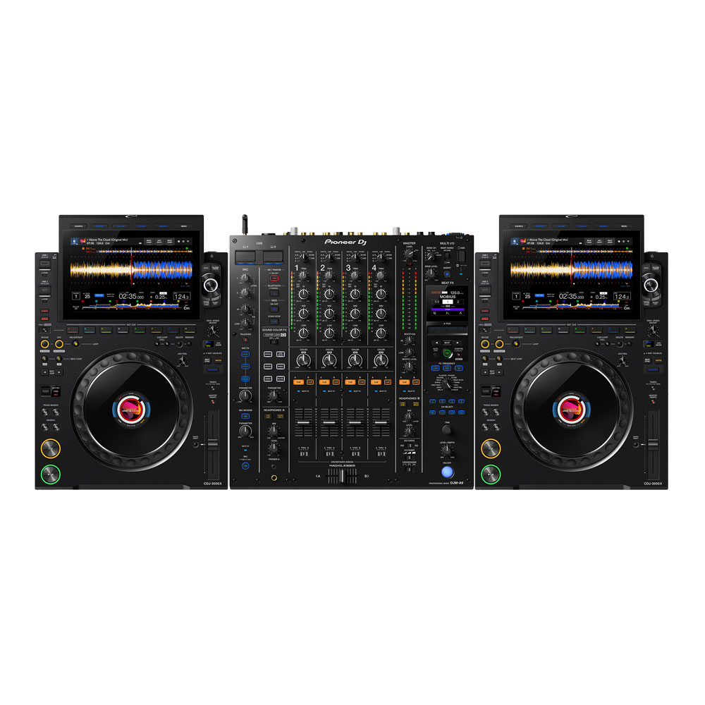 AlphaTheta <br>CDJ-3000X Professional set