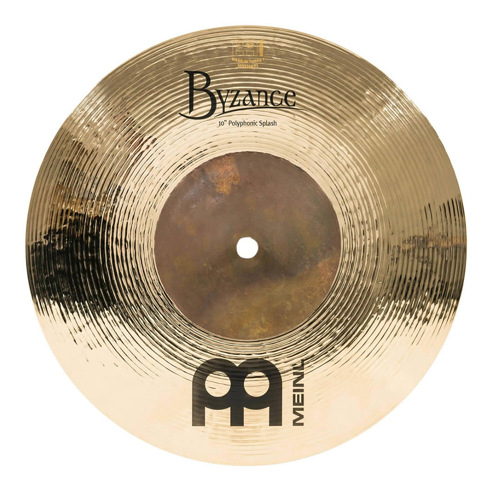 MEINL <br>Byzance Brilliant 10" Polyphonic Splash [B10POS-B]