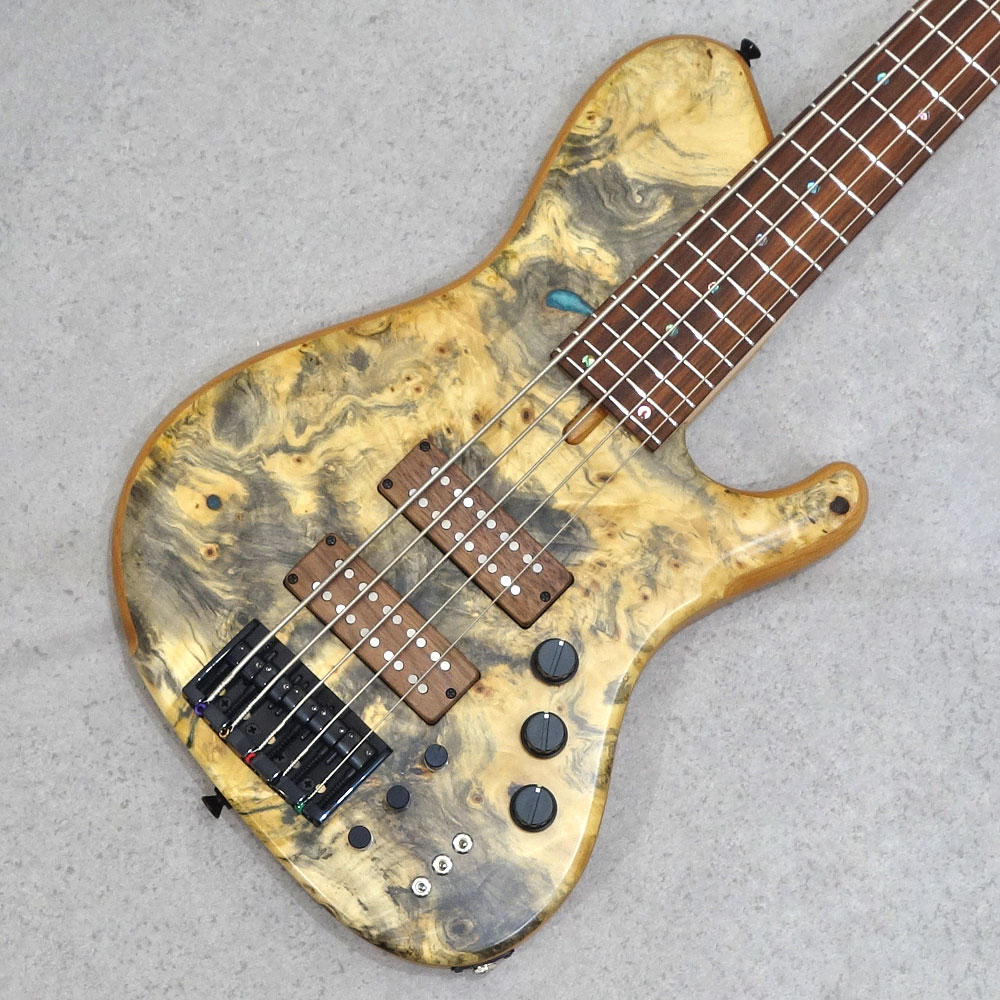 dragonfly <br>MHB5/345 Custom Buckeye Burl/Alder Blue Resin