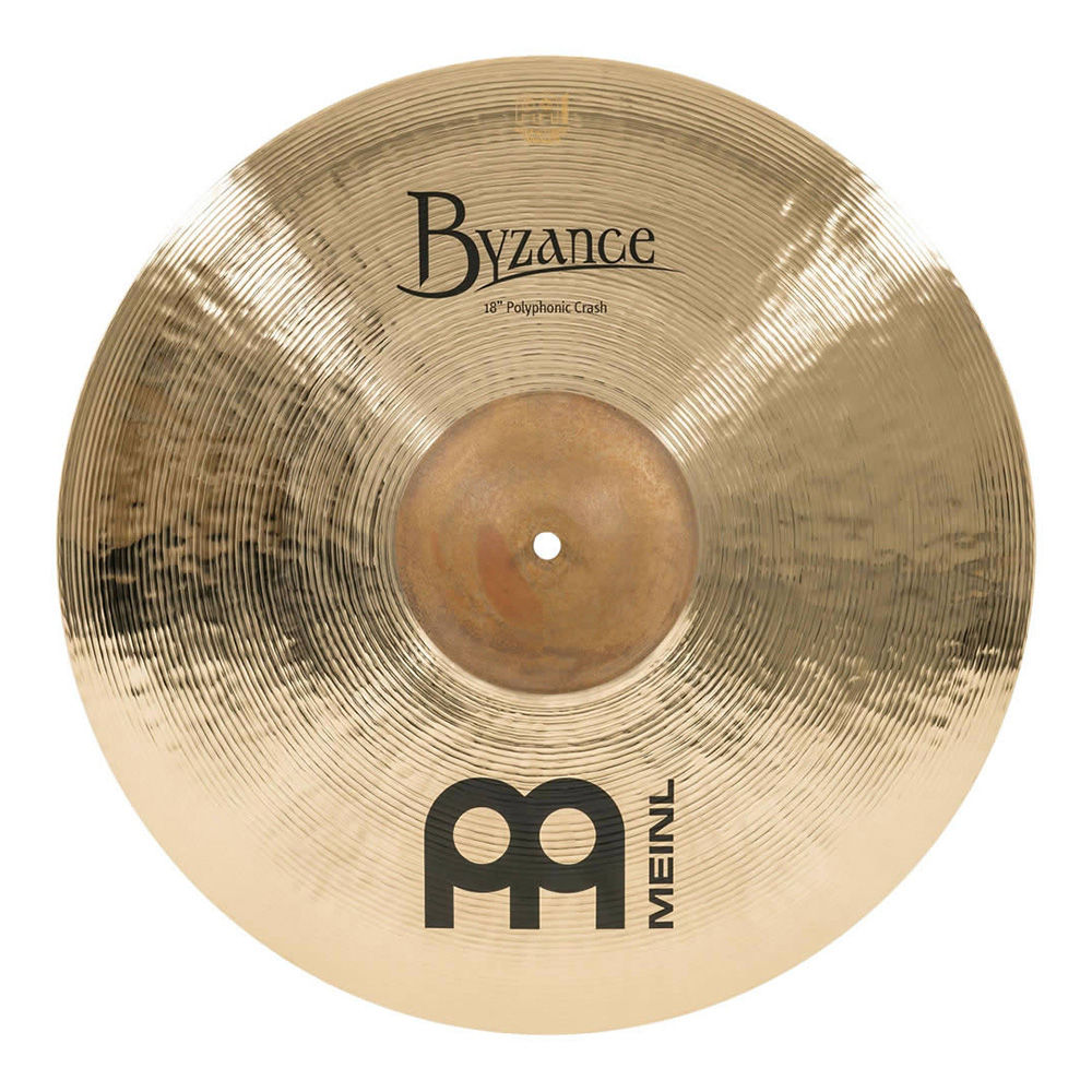 MEINL <br>Byzance Brilliant 18" Polyphonic Crash [B18POC-B]