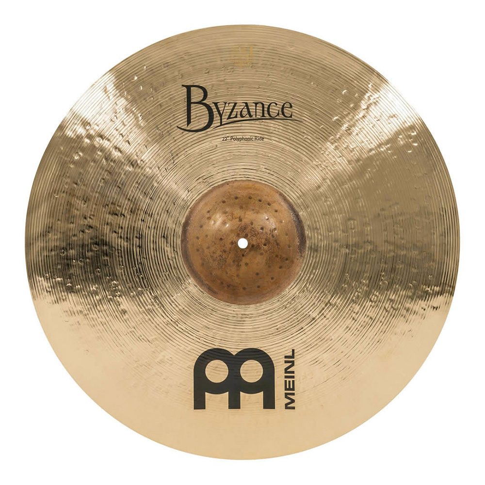 MEINL <br>Byzance Brilliant 22" Polyphonic Ride [B22POR-B]