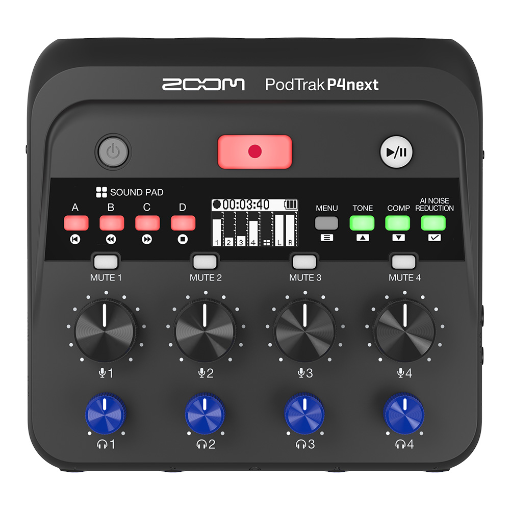 ZOOM <br>PodTrak P4next