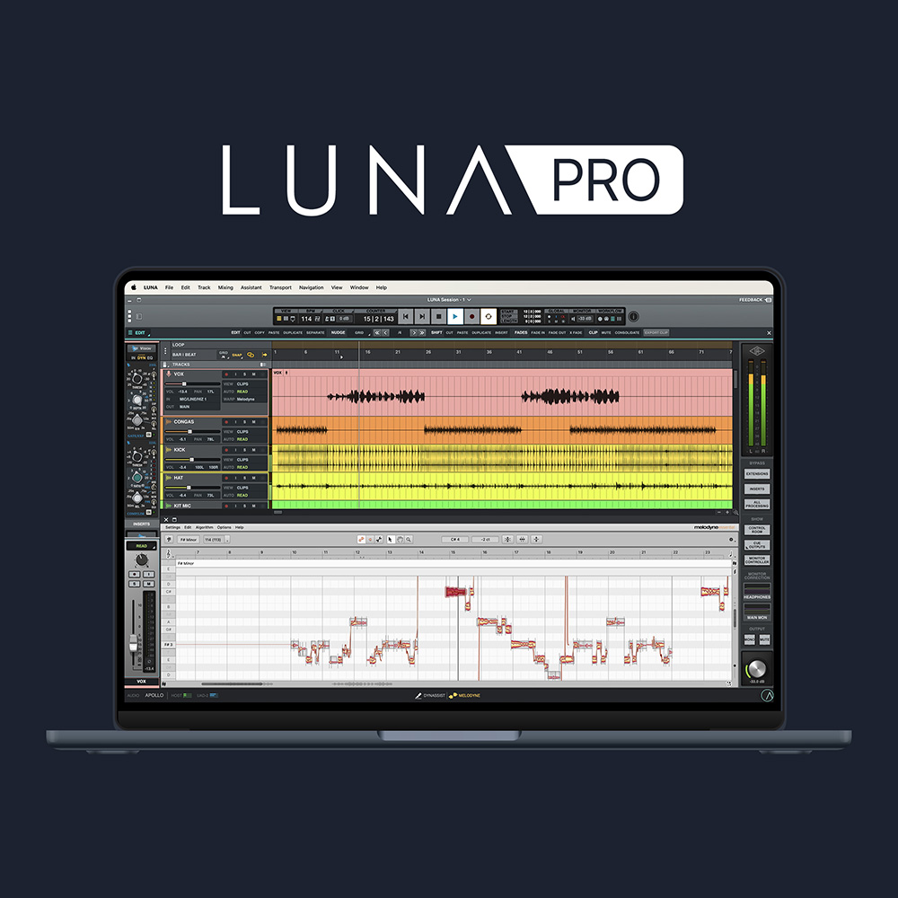 UNIVERSAL AUDIO <br>LUNA PRO 2.0