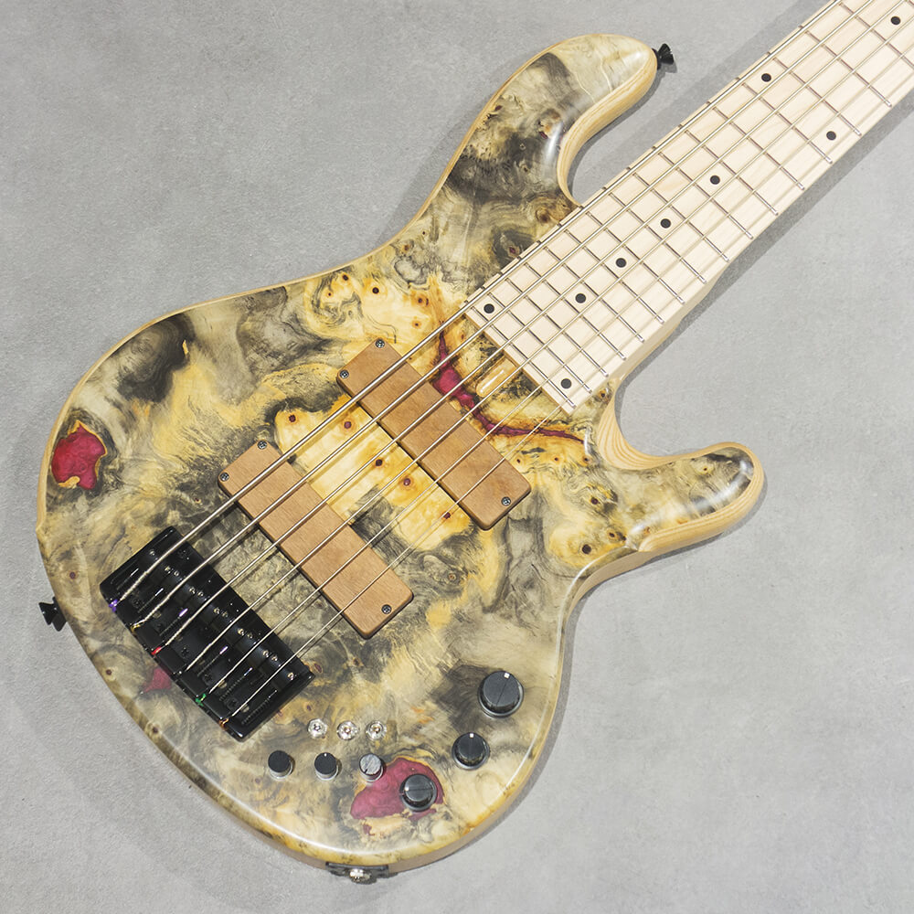 dragonfly <br>CHB6/345 Custom Buckeye Burl/Ash Red Resin